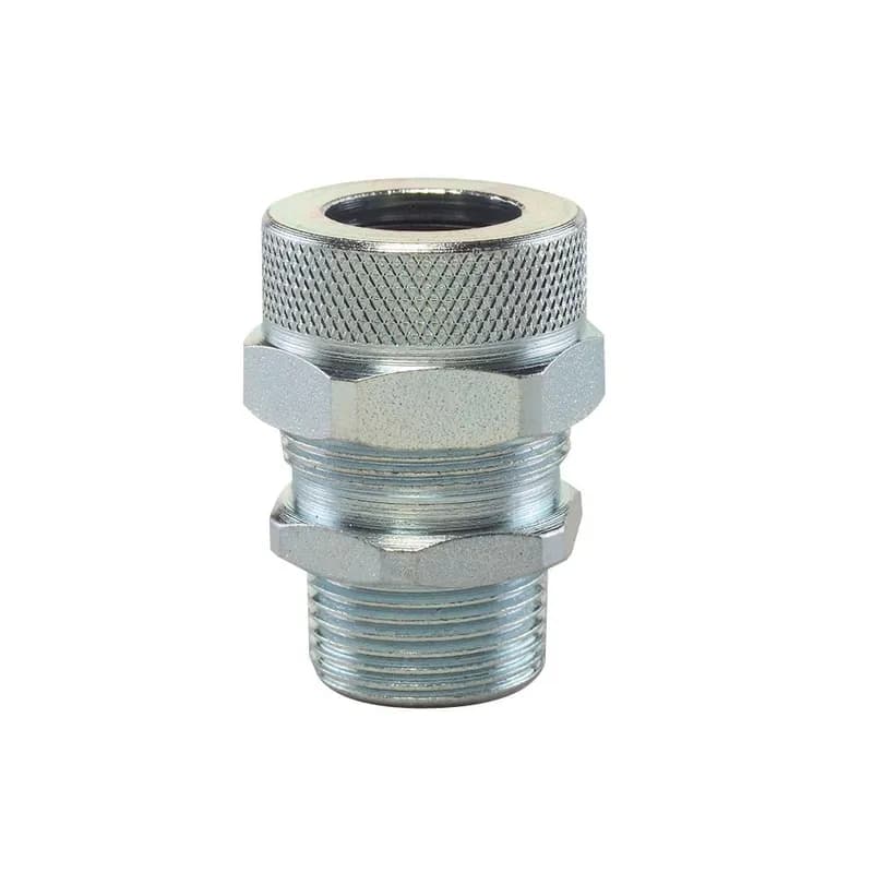 Cord Connector, steel, 1-1/4" NPT, cable range 1.250 - 1.375