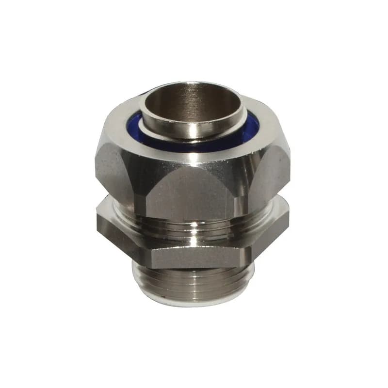 NSI Industries LMSS-12 - Liqua-Seal Connector, straight, insulated, 1/2" NPT, SS, with o-ring