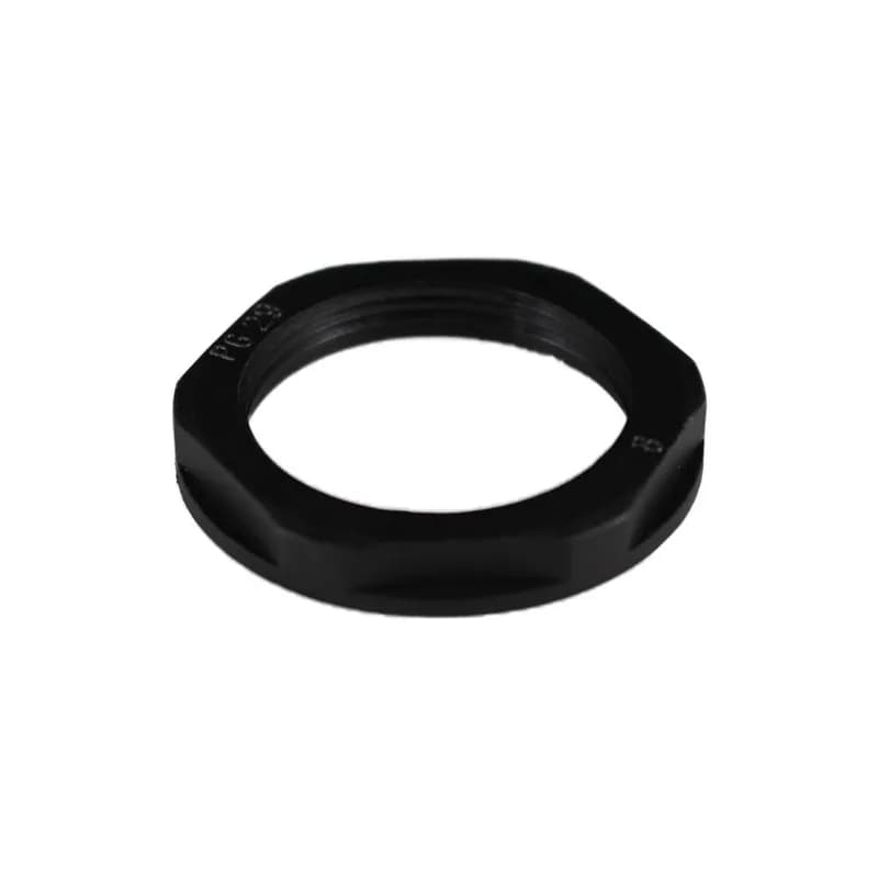 NSI Industries RLM40-BK - Locknut, nylon, M40 thread, black