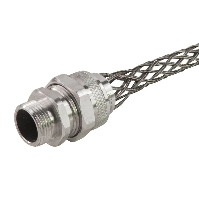 NSI Industries RPG-48739-E - Cord Grip with PG thread, alum, PG48, cable range 2.312 - 2.438 with mesh