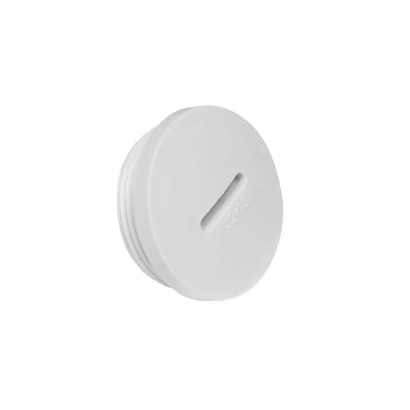 Dome Cap Blind Stop Plug, M16 thread, gray