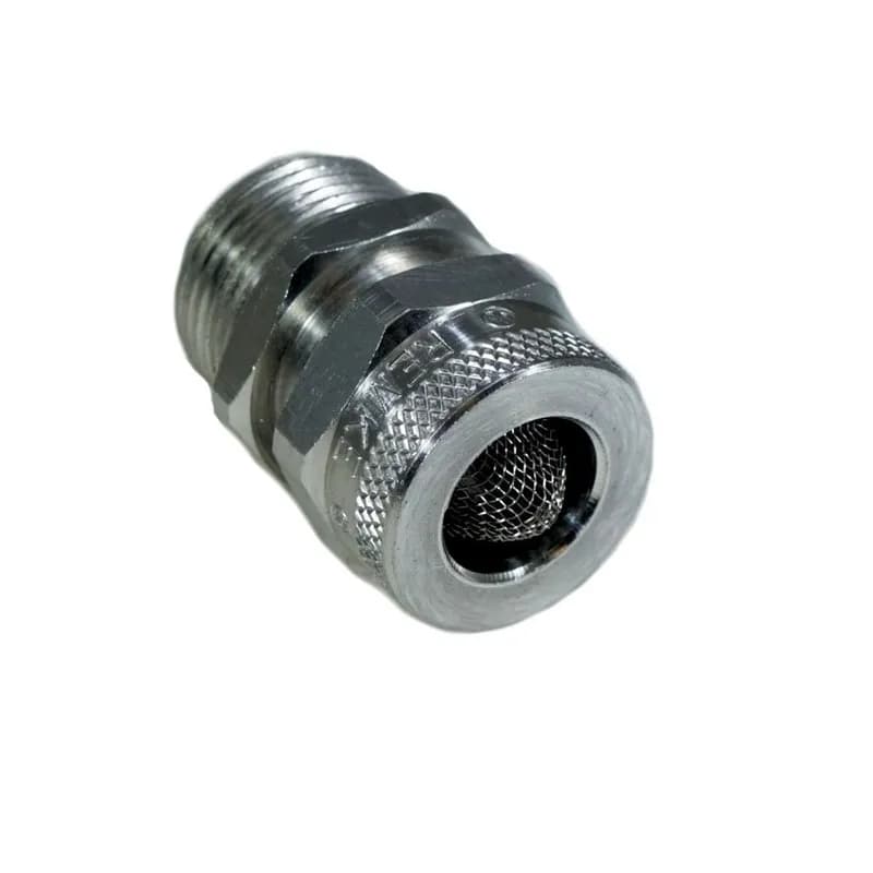 Drain Fitting, alum, 3/4" NPT