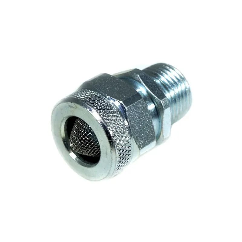 Drain Fitting, steel, 1/2" NPT