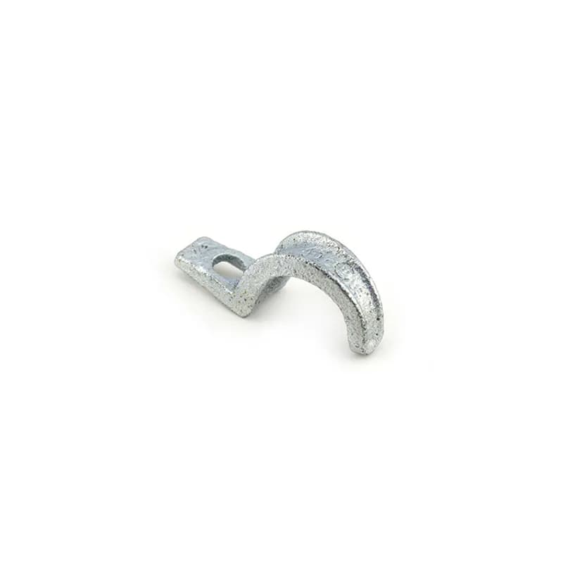 Strap, EMT, One Hole, Malleable Iron, Size 3/4 Inch