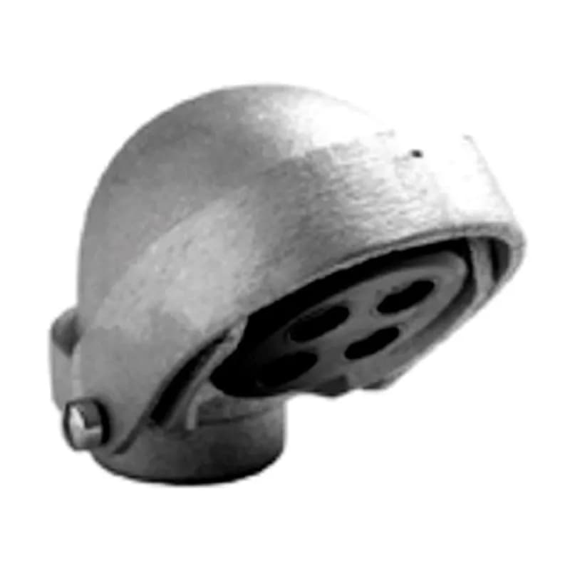 Entrance Cap, Threaded, Aluminum, Size 2-1/2 Inch
