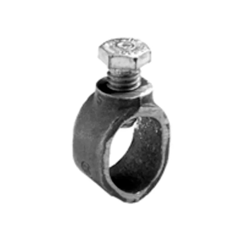 Clamp, Grounding Rod, Direct Burial, Bronze, Ground Pipe Grounding Electrode Size 3/4 Inch