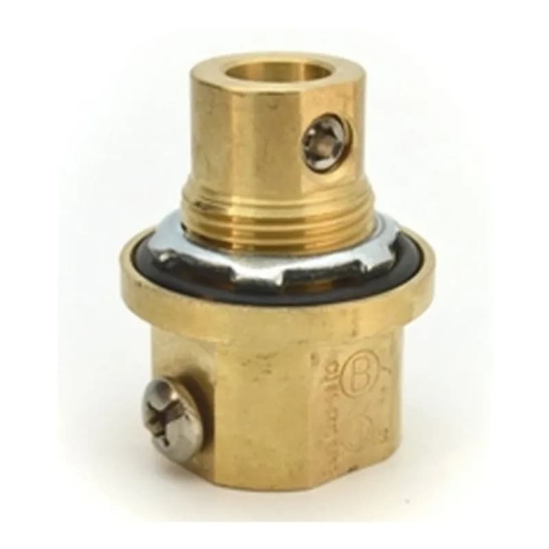 3/4" Brass Alloy grounding fitting with stainless steel set screws and steel locknut Buna N sealing ring. NPT threads