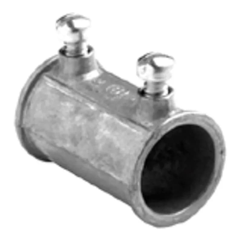 Coupling, Set Screw, Zinc Die Cast, Size 1/2 Inch, Rigid