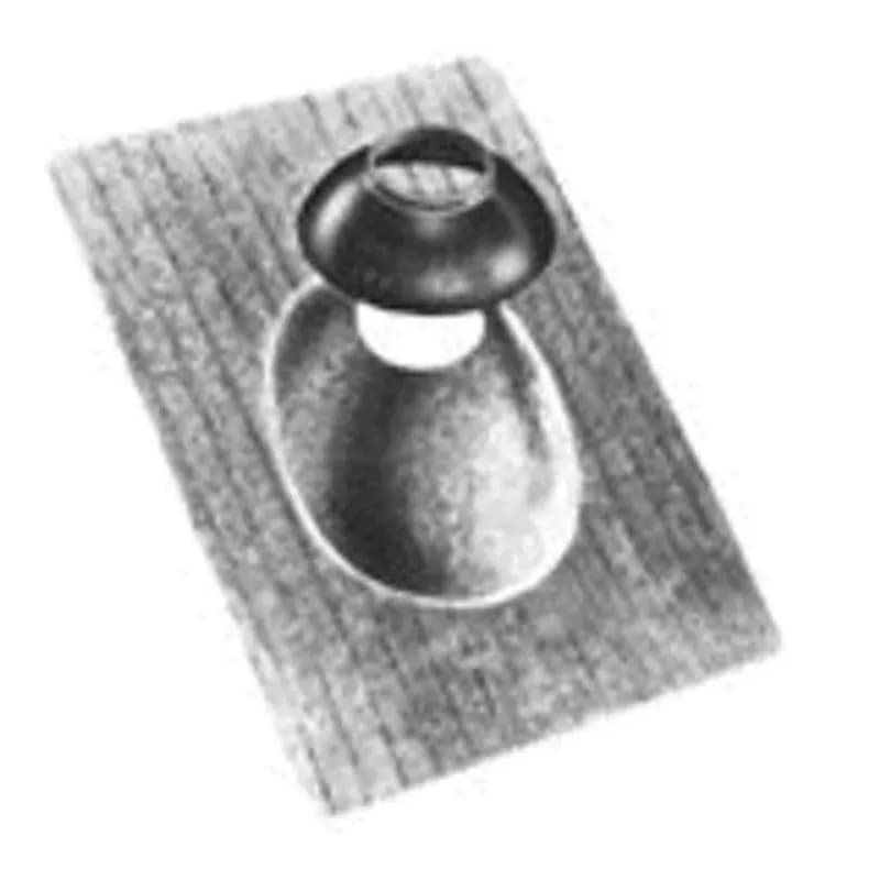 NSi Industries RF-200 - Flashing, Roof, Galvanized, Size 2 Inch