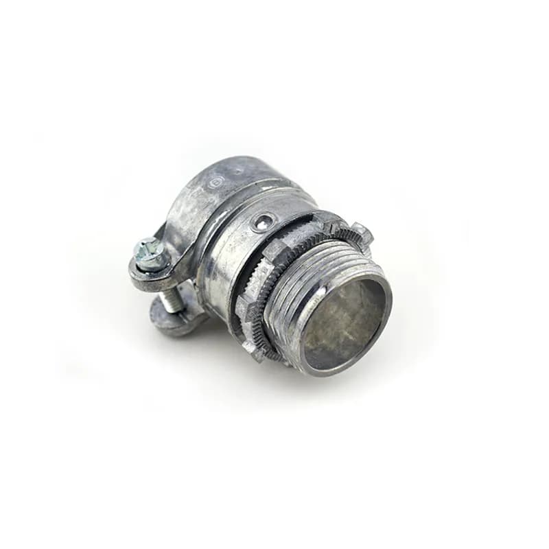 Connector, Squeeze, Zinc Die Cast, Trade Size 1 Inch