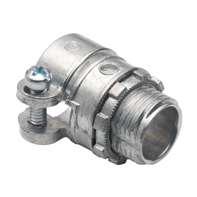 NSI Industries 407-DC2 - Connector, Squeeze, Zinc Die Cast, Trade Size 1/2 Inch