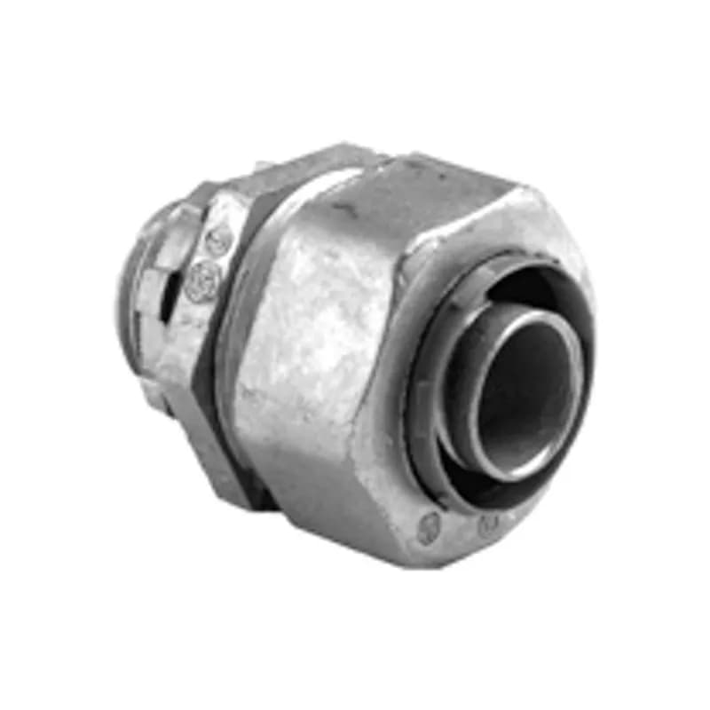 NSI Industries 434-LTI2 - Connector, Liquid Tight, Zinc Die Cast, Insulated Throat, Size 1-1/2 Inch