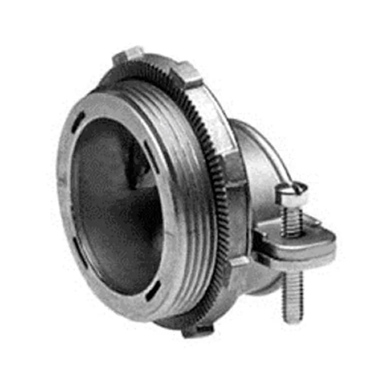 Connector, Strap, Two Screw, Zinc Die Cast, Size K.O. 1-1/4 Inch