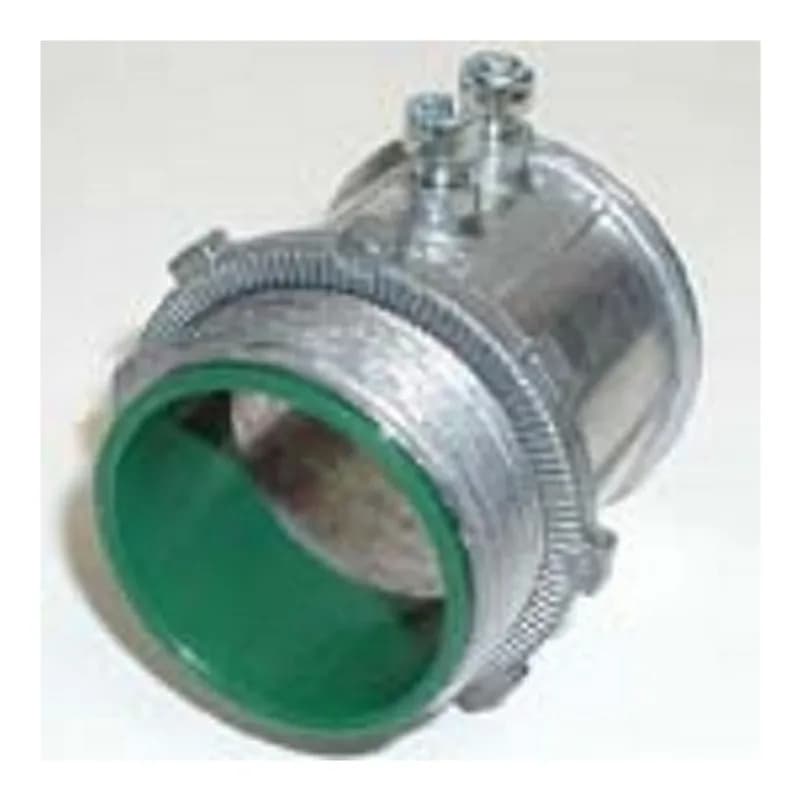 Connector, Set Screw, Zinc Die Cast, 105 Degree C Insulated Throat, Size 1-1/4 Inch