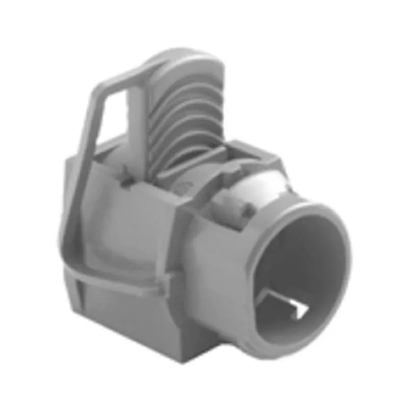 Connector, Snap-In, PVC, Nylon, Size K.O. 1/2 Inch. 14/2 - 10/3 or Two 14/2 - 12/2