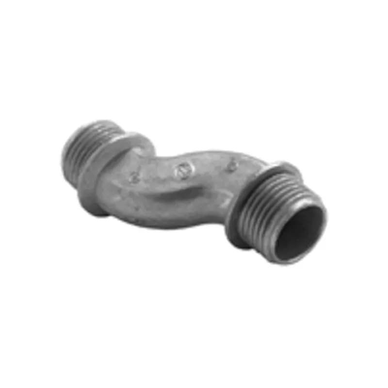 Nipple, Offset, Zinc Die Cast, Size 1/2 Inch