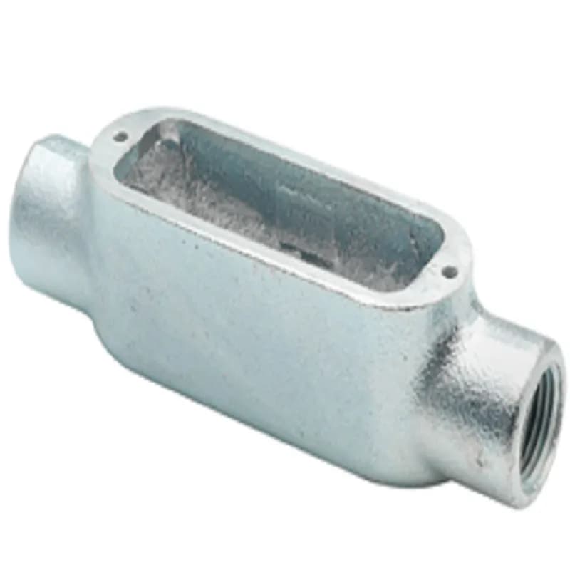 Rigid and IMC Conduit Body, Type C, Aluminum, Size 4 Inch