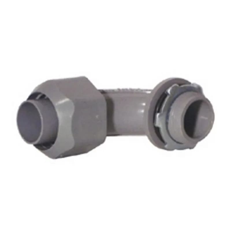 3/4" nonmetallic screw-on 90 degree connector