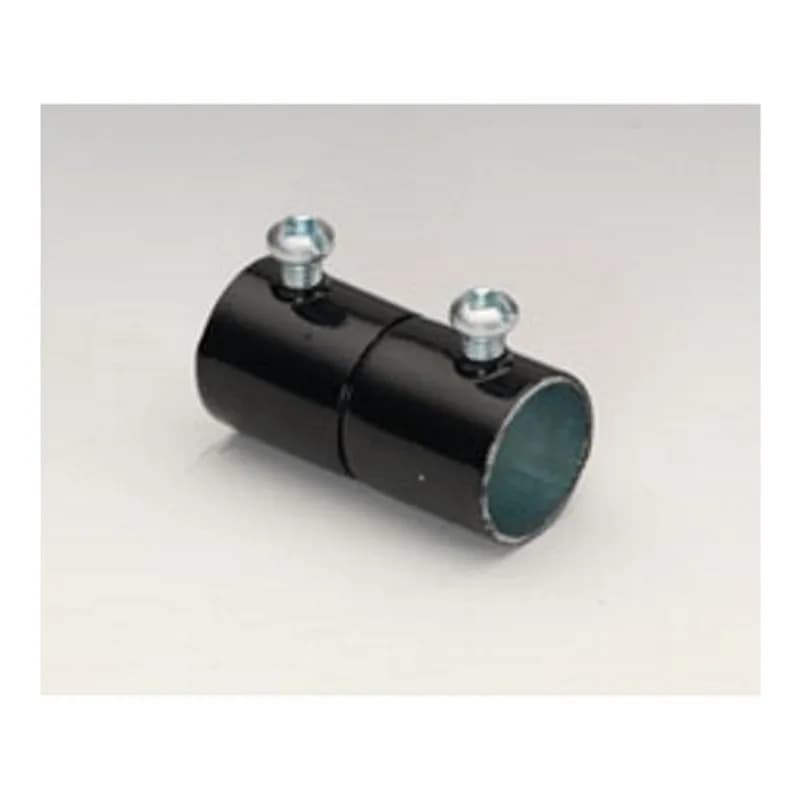 EMT Couplings, Color-Coded, Steel, Black, Size 3/4"