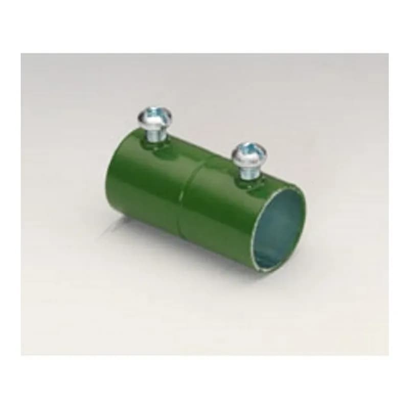 EMT Couplings, Color-Coded, Steel, Green, Size 3/4"
