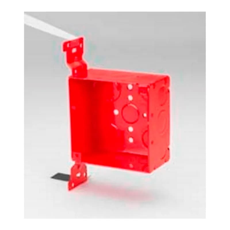 2 1/8" Deep Welded Box 4-Square with Mounting Bracket