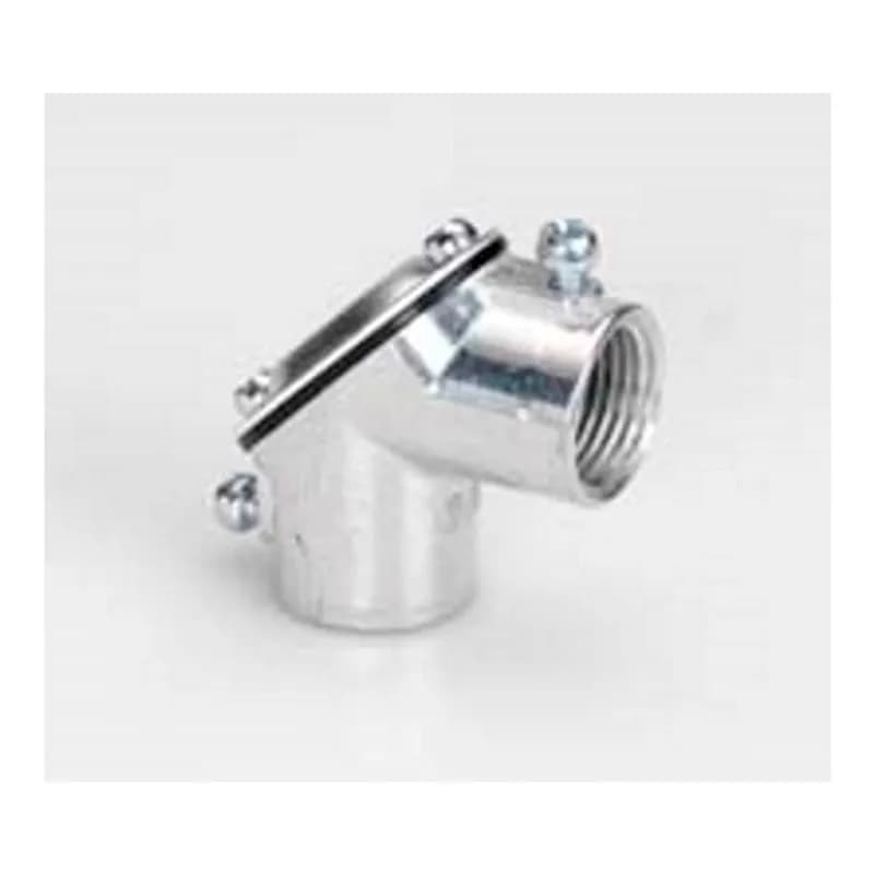 Aluminum 3/4" Set Screw Coupling Pull Elbows