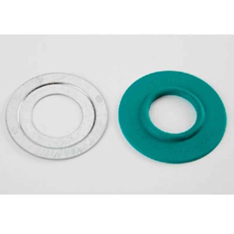NSI Industries 1062-RT - Mighty-Seal 1" to 1/2" Raintight Reducing Washers. Product contains one coated and one uncoated galvanized steel reducing washer. Maintains Raceway Integrity. Sunlight Resistant. Suitable for Use in Wet Locations.