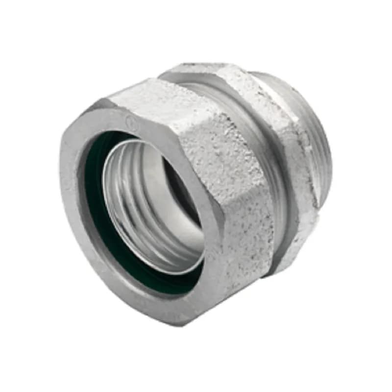 NSI Industries 438-SLTUS - Connector, Liquid Tight, Straight, US Steel, Size 3-1/2 Inch