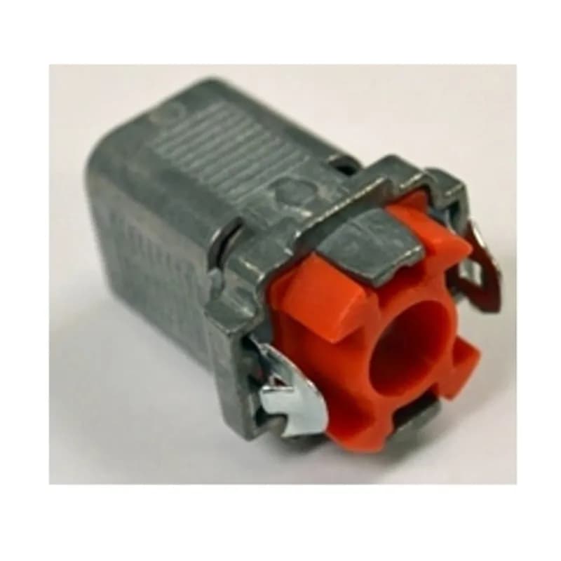 NSI Industries 38ADS - 3/8" Single Barrel, Double-Snap Cable Connector, Insulated, Zinc Die Cast