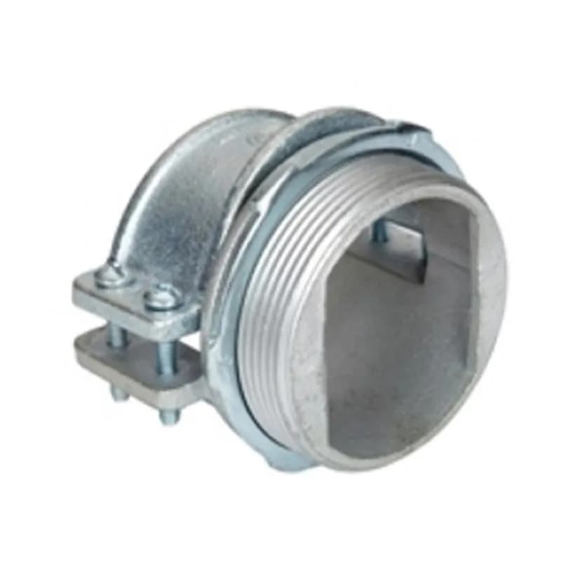 NSI Industries 685-XM - Connector, Strap, Four Screw, Malleable Iron, Size K.O. 1-1/2 Inch