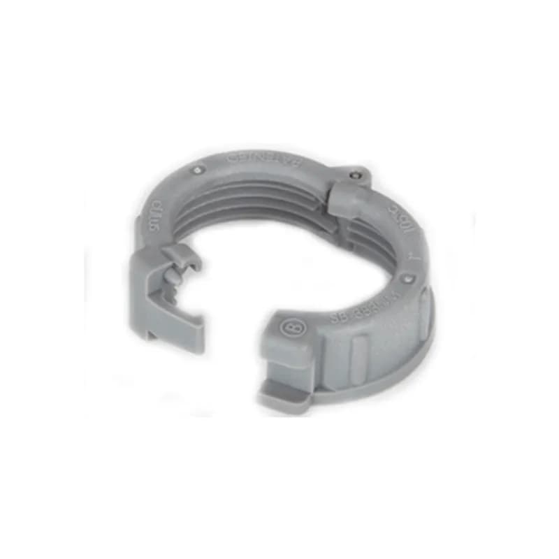 Split Bushing, Insulated, Plastic, 1 Inch Trade Size. Patented