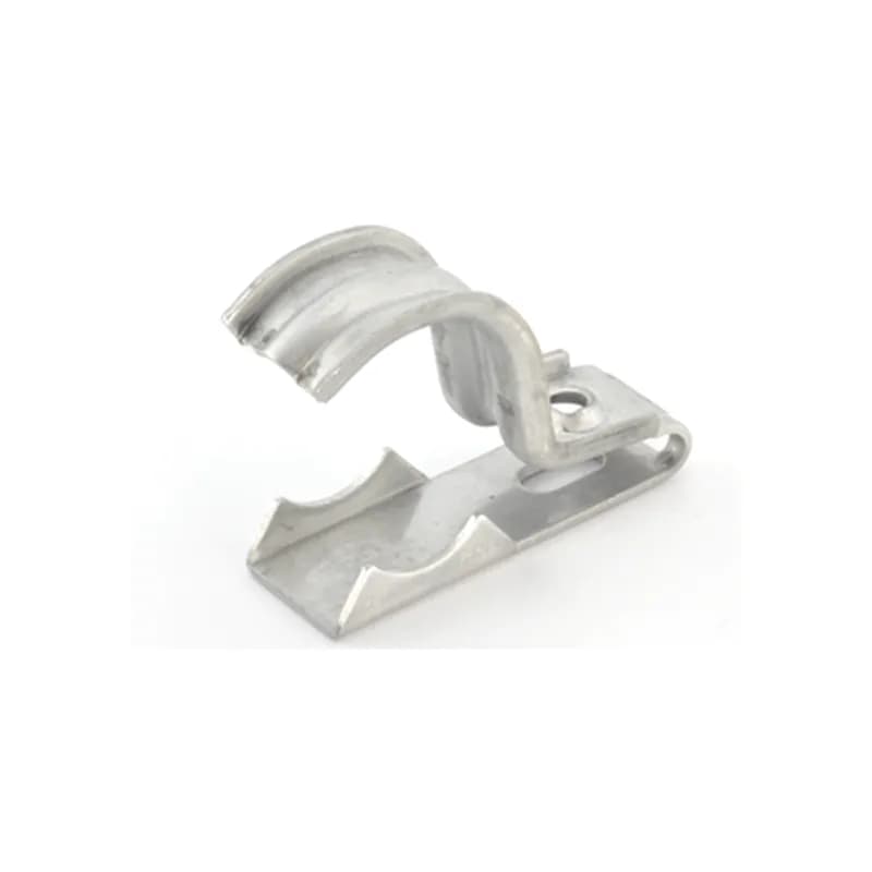 NSI Industries UCSS-75100 - One piece clamp back and strap combination, 1 hole, Stainless Steel, 3/4" - 1" Trade Size