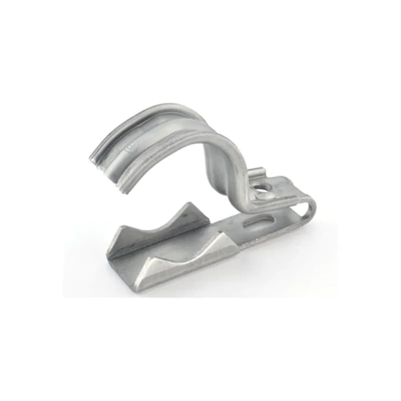 NSI Industries UCSS125150 - One piece clamp back and strap combination, 1 hole, Stainless Steel, 1" - 1-1/2" Trade Size