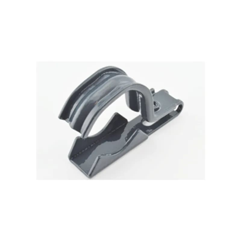 NSI Industries UCSC150200 - One piece clamp back and strap combination, 1 hole, Steel, 1-1/2" - 2" Trade Size, Polyolefin Coated