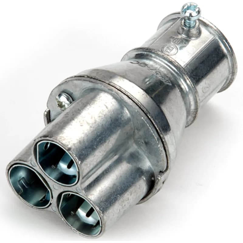NSI Industries 4357-DC - Mighty-Merge® Transition Fittings, 1" EMT to 3 Port AC/MC Coupling