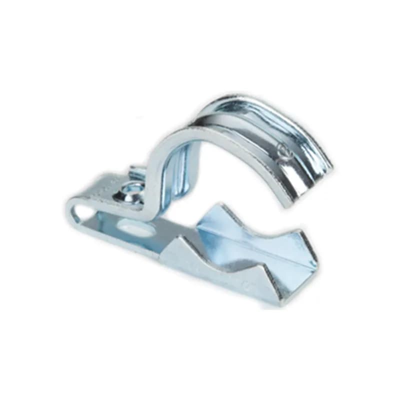 NSI Industries UCS-125150 - One piece clamp back and strap combination, 1 hole, Steel, 1-1/4" - 1-1/2" Trade Size.