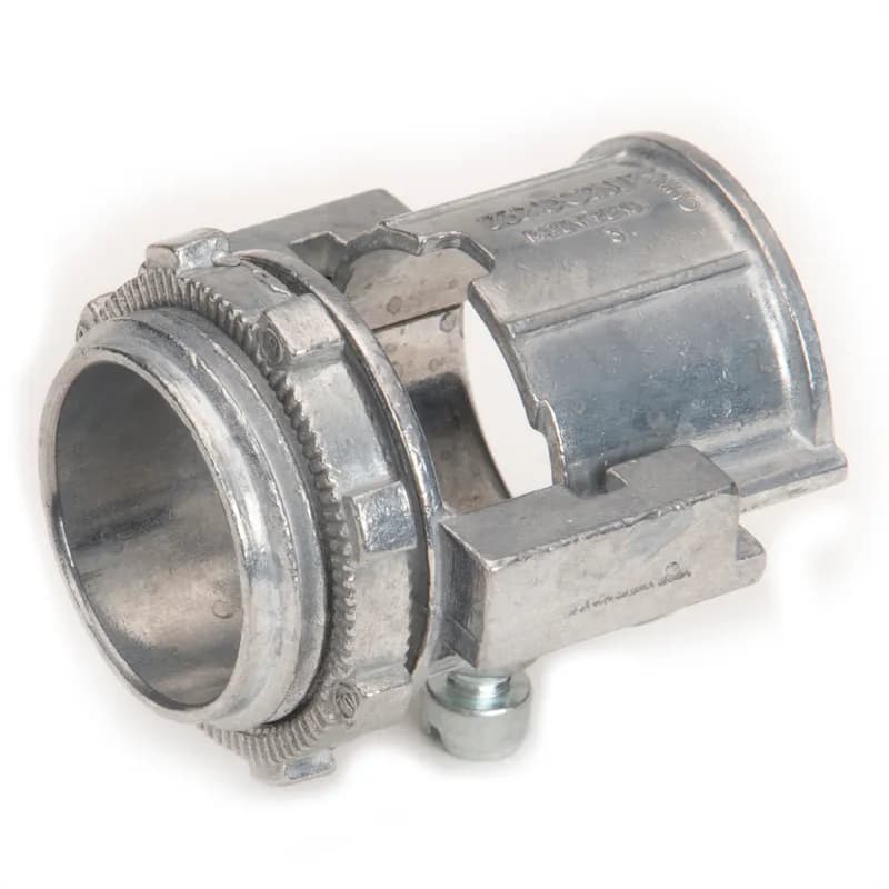 Mighty-Align DC2SLP Slip Connector, Set Screw, Zinc Die Cast, Size 2 Inch