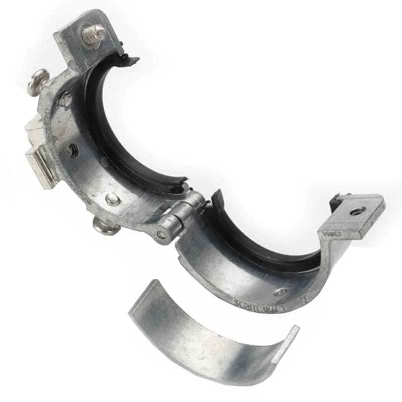 NSI Industries SGBTL385CL - Split Bushing, Threadless, Insulated, Grounding Zinc Die Cast, Size 1-1/2 Inch. 14-4 Lug