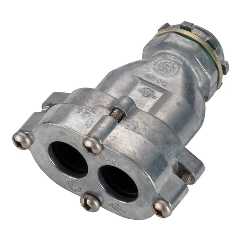 NSI Industries 695-DC2 - Mighty-Seal DUPLEX JMC/TECK Connector, 3/4"
