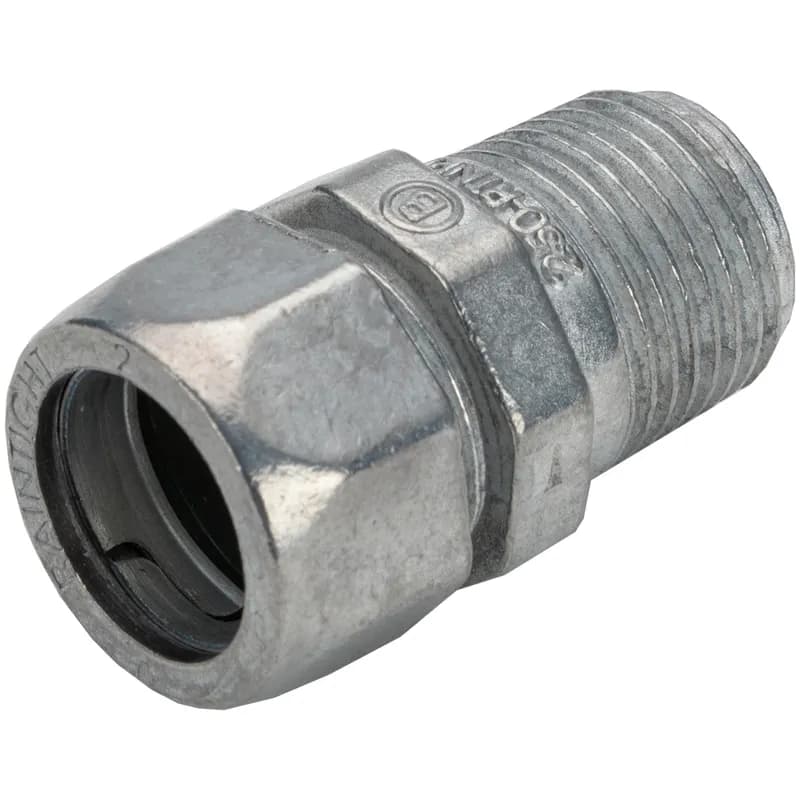 NSI Industries 250-RTNPT - Mighty-Seal Raintight NPT 1/2" EMT to Threaded Entry Connector