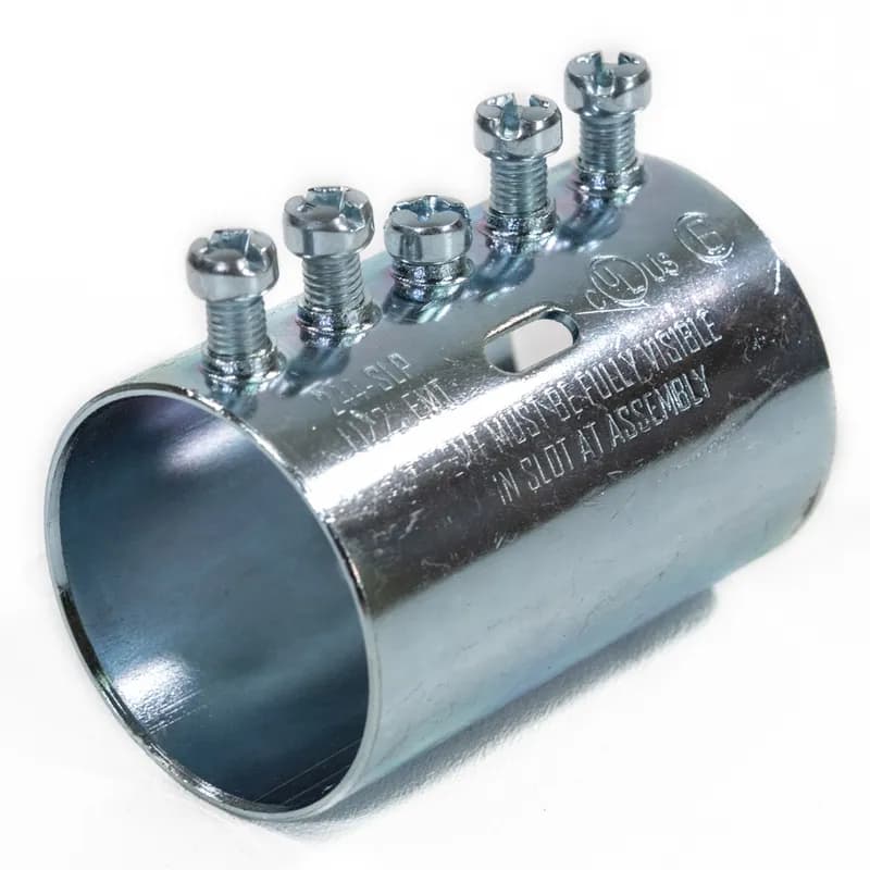 NSI Industries 246-SLP - 2-1/2" Mighty-Align® EMT Steel Set Screw Slip Coupling