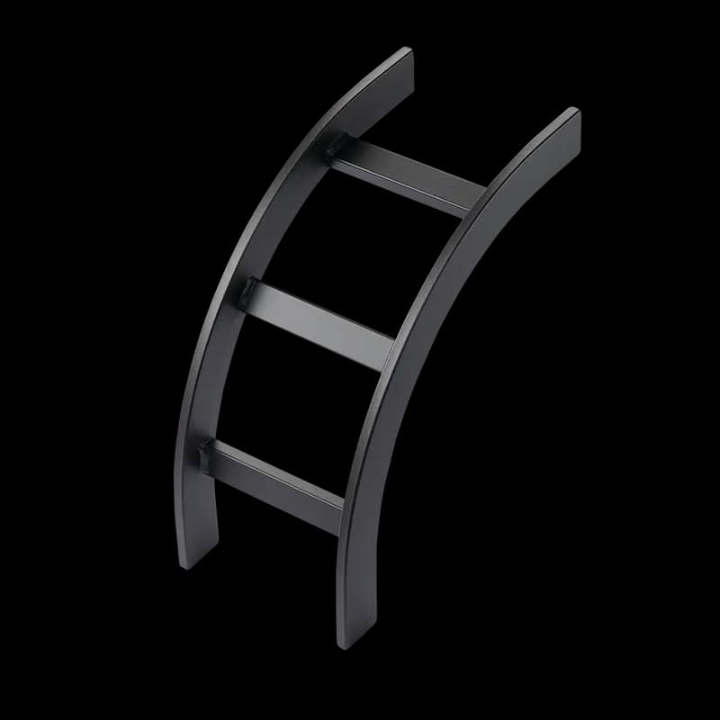 Ladder Rack Curved Kit (cULus Classified) Outside, fits 12.00, Galvanized, Steel