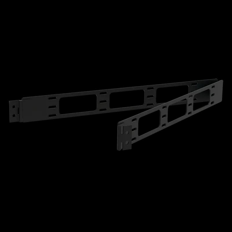 Cable Manager Arm for Sliding Equipment Shelf, Black, Steel
