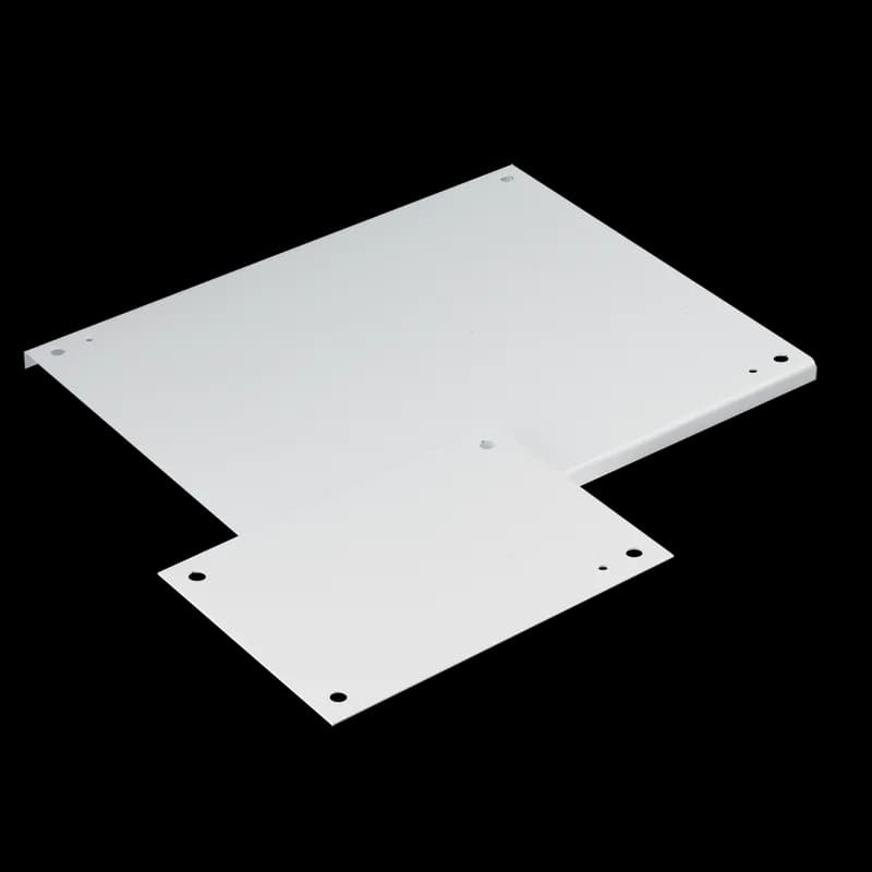 Panel for Type 3R 4 4X 12 13 Enclosure, fits 18x18, White, Steel