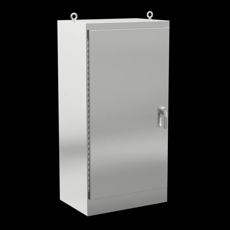 Freestand 1 Door Single Access 3Pt Type 4X, 90x36x20, Brushed, SS304