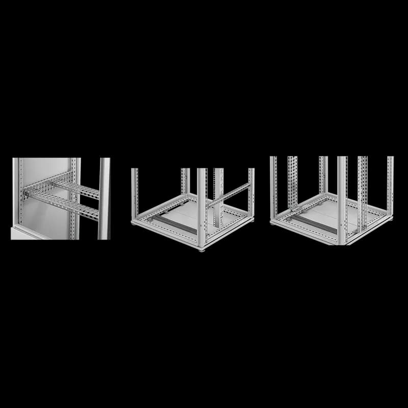 Mounting Channel, M6, Plated, Steel