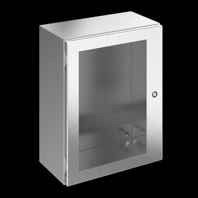 Concept Window Door 1/4 Turn Latch Type 4X, 20x20x10, Brushed, Stainless 304