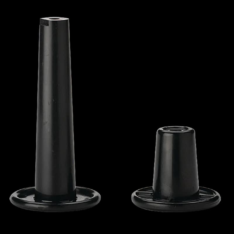 Cable Spools, Black, ABS