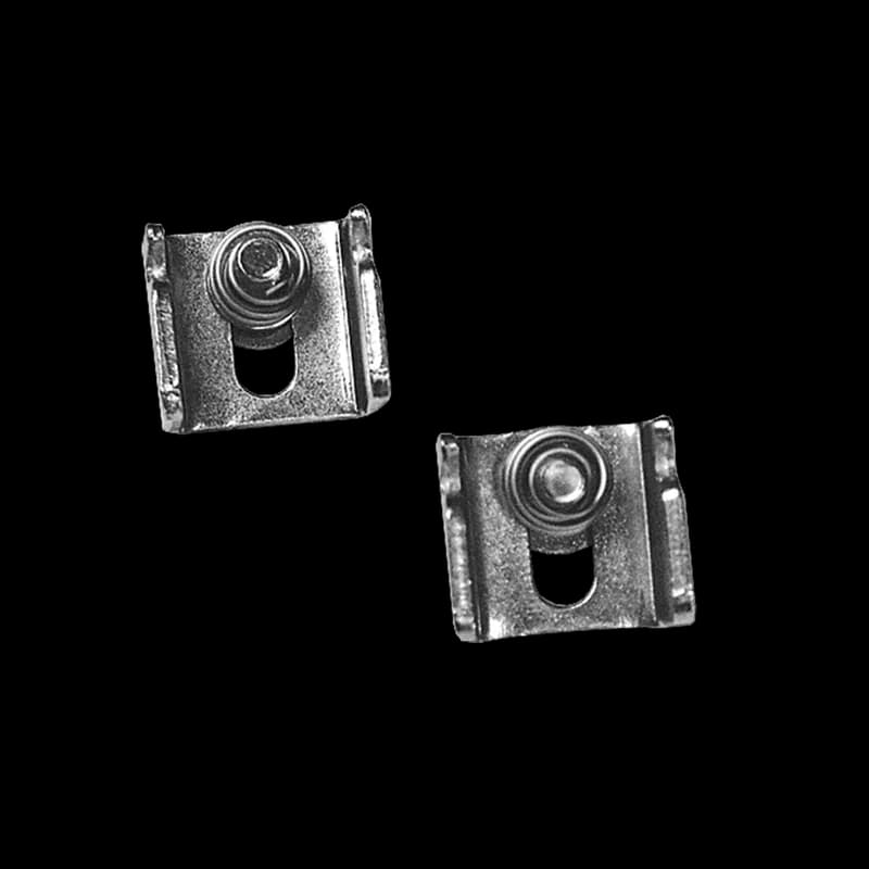 Clamp Kit for Wall-Mount Enclosure, 0.74x1.09x0.97in, Plated, Mild Steel