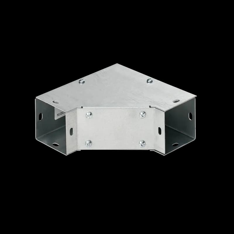 Elbow 90-Degree Lay-in Inside Opening, fits 12.00x12.00, Galvanized, Steel